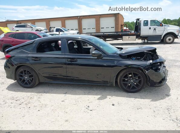 19XFL2H85PE016560 2023 HONDA CIVIC Black Rear interior view