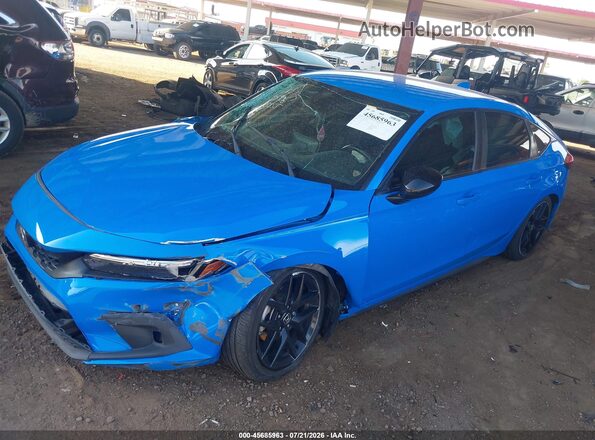 19XFL2H85RE013855 2024 HONDA CIVIC Blue Przód lewy