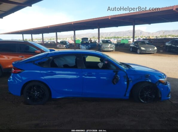 19XFL2H85RE013855 2024 HONDA CIVIC Blue Widok zestawu wskaźników