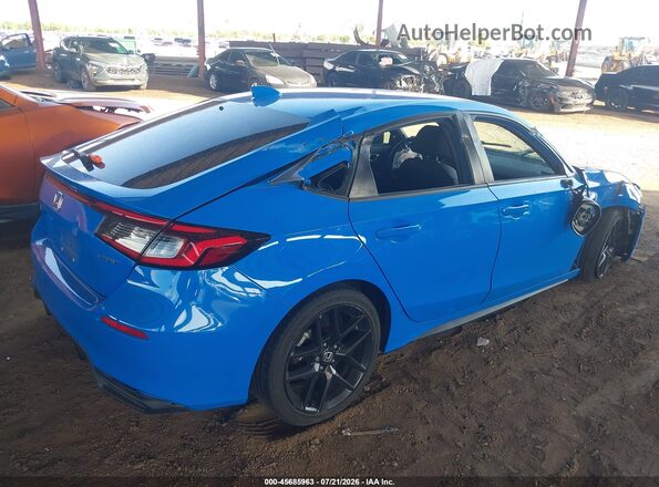 19XFL2H85RE013855 2024 HONDA CIVIC Blue Tył prawy