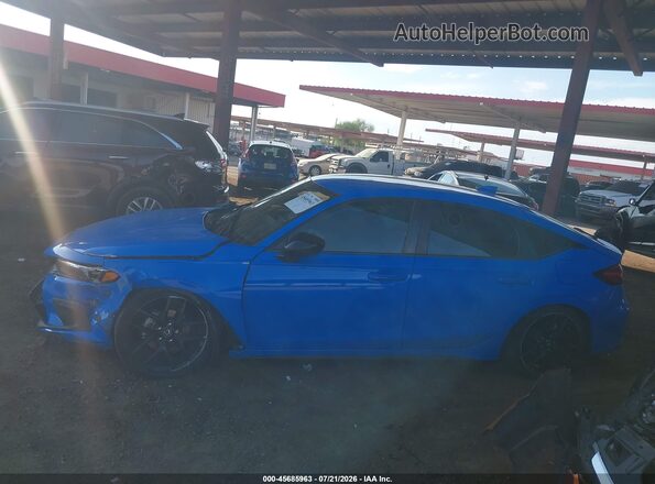 19XFL2H85RE013855 2024 HONDA CIVIC Blue Widok wnętrza z tyłu