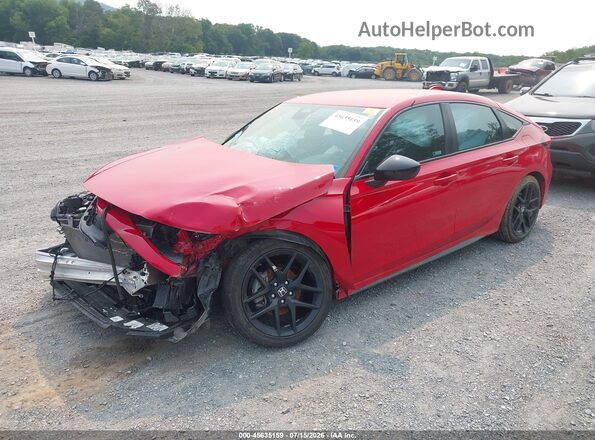 19XFL2H85RE016643 2024 HONDA CIVIC Red Przód lewy