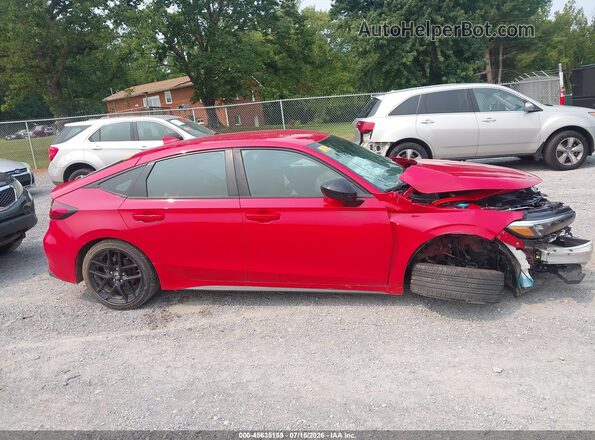 19XFL2H85RE016643 2024 HONDA CIVIC Red Widok wnętrza z tyłu