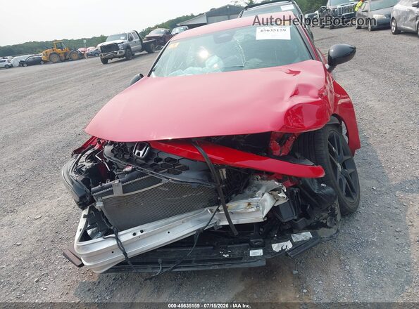 19XFL2H85RE016643 2024 HONDA CIVIC Red Widok zestawu wskaźników