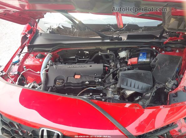 19XFL2H85RE016643 2024 HONDA CIVIC Red Widok z tyłu