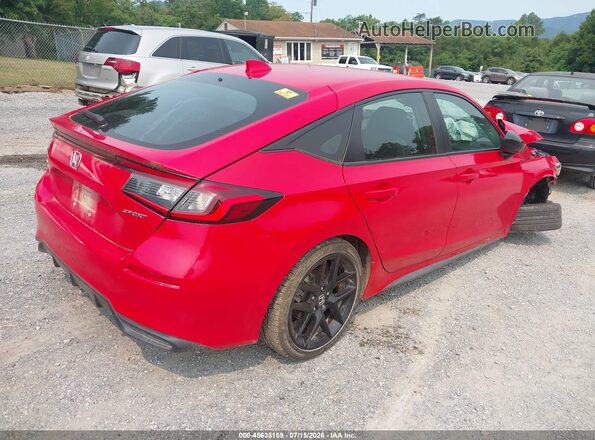 19XFL2H85RE016643 2024 HONDA CIVIC Red Tył prawy