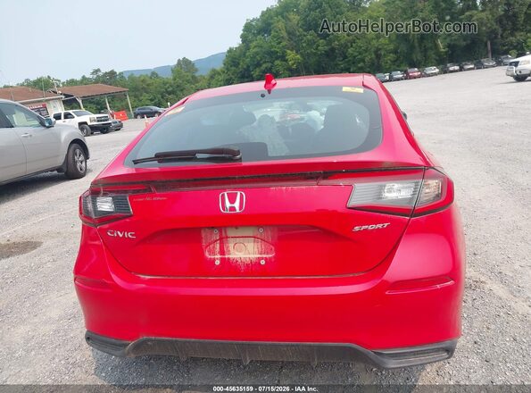 19XFL2H85RE016643 2024 HONDA CIVIC Red 