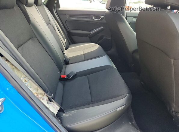 19XFL2H85RE033359 2024 HONDA CIVIC Blue Հետևի նստատեղերի տեսք