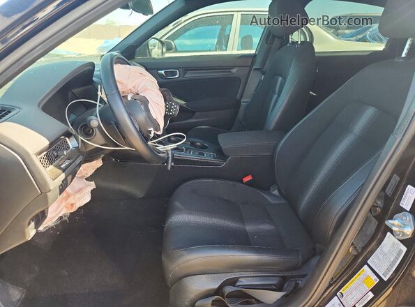 19XFL2H85SE034985 2025 HONDA CIVIC Black Вид салону спереду