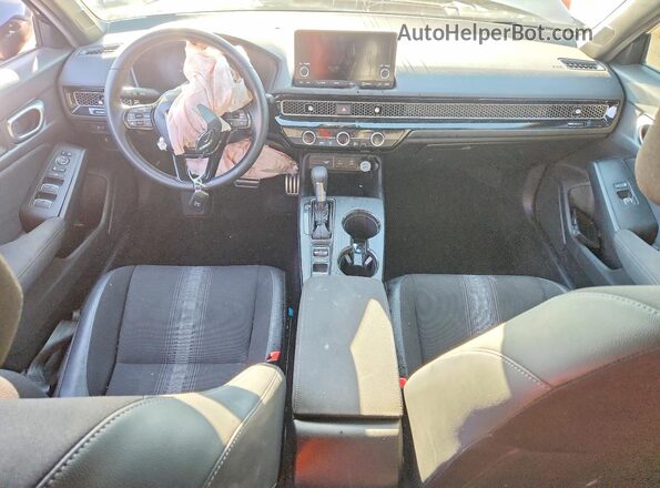 19XFL2H85SE034985 2025 HONDA CIVIC Black Вид панелі приладів