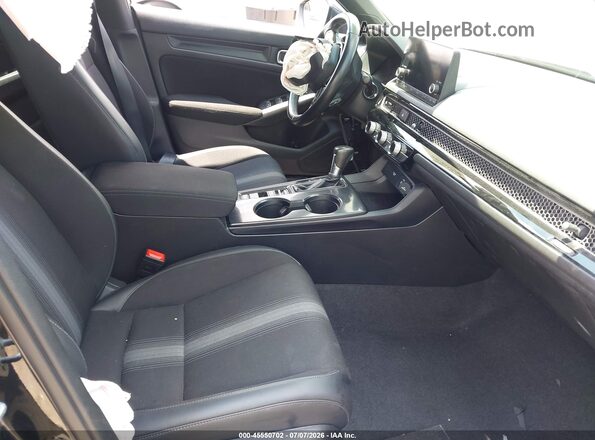 19XFL2H86NE002499 2022 HONDA CIVIC Black Սալոնի դիմացի տեսք