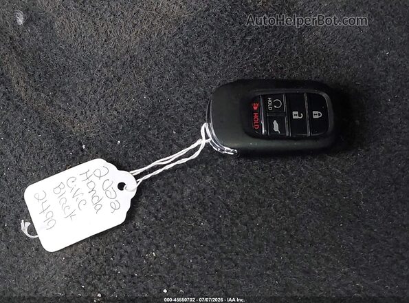 19XFL2H86NE002499 2022 HONDA CIVIC Black Առջևի վահանակի տեսք