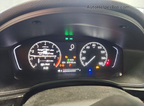 19XFL2H86PE008371 2023 HONDA CIVIC Серебряный Вид щитка приборов