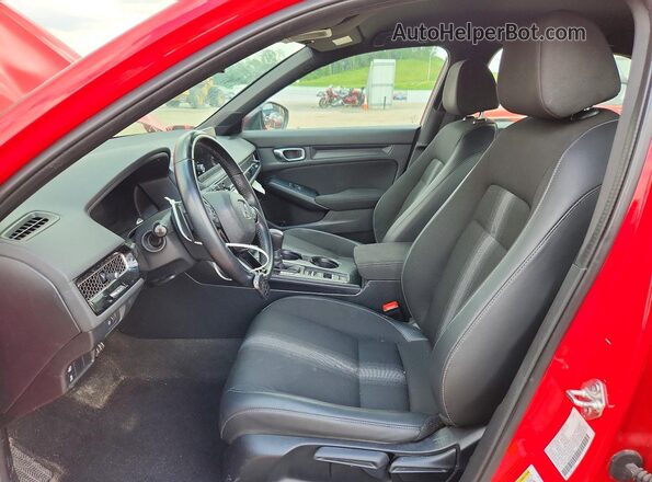 19XFL2H86RE007983 2024 HONDA CIVIC Red Вид салону спереду