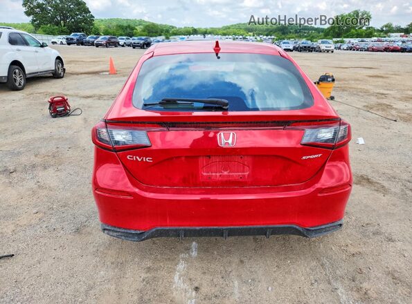 19XFL2H86RE007983 2024 HONDA CIVIC Red Вид ззаду