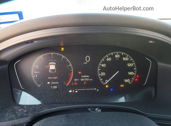 19XFL2H86RE030275 2024 HONDA CIVIC Blue Սարքավորումների վահանակի տեսք