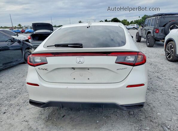 19XFL2H86RE035007 2024 HONDA CIVIC White Հետևի տեսք