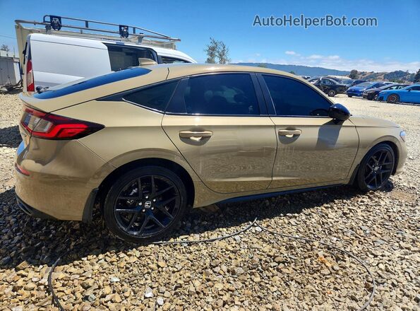 19XFL2H86SE028614 2025 HONDA CIVIC Желто-коричневый Задняя правая четверть