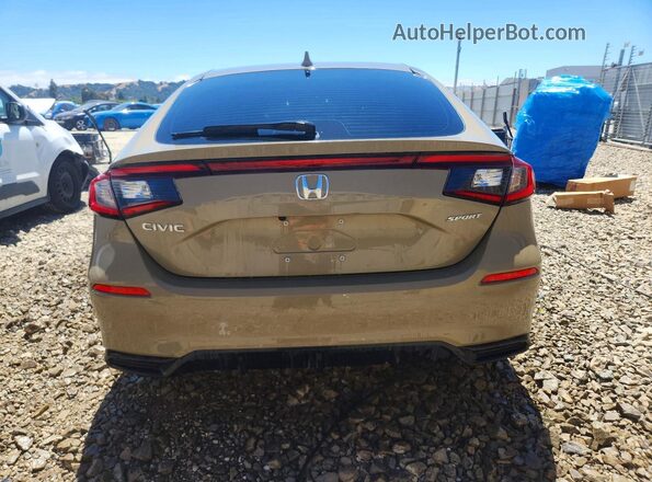 19XFL2H86SE028614 2025 HONDA CIVIC Желто-коричневый Вид сзади
