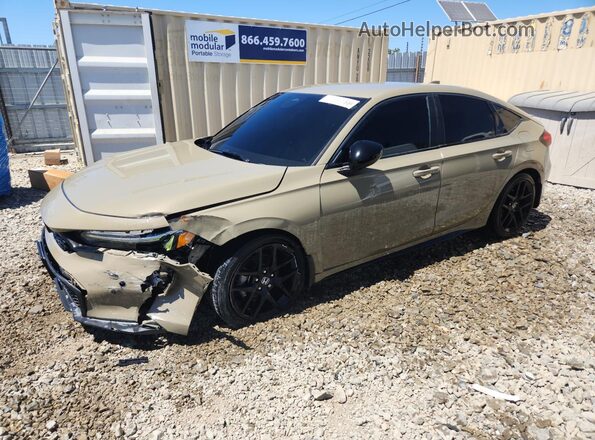19XFL2H86SE028614 2025 HONDA CIVIC Желто-коричневый Вид наклейки с VIN-кодом