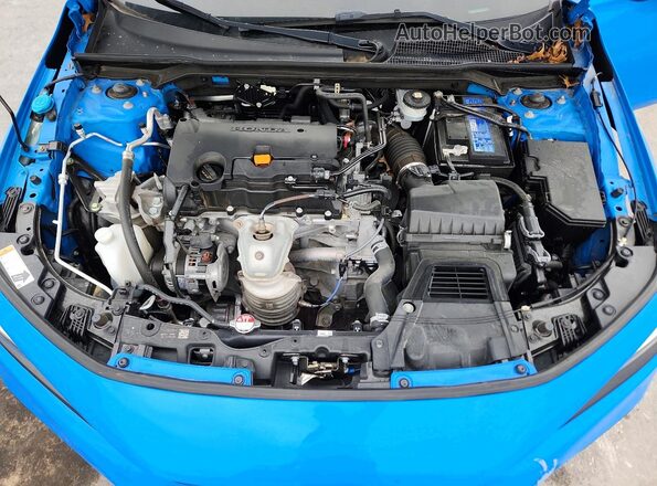 19XFL2H87NE007940 2022 HONDA CIVIC Blue Vista interior trasera
