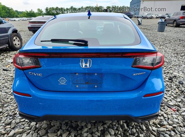 19XFL2H87PE007679 2023 HONDA CIVIC Синий Вид сзади