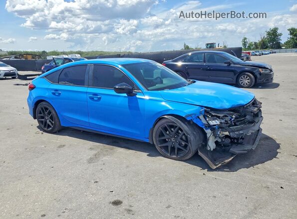 19XFL2H87RE038854 2024 HONDA CIVIC Blue Передня права чверть