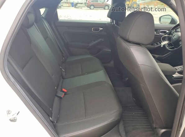 19XFL2H87SE012535 2025 HONDA CIVIC White Հետևի նստատեղերի տեսք