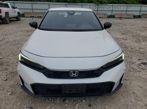 19XFL2H87SE012535 2025 HONDA CIVIC White Դիմացի տեսք