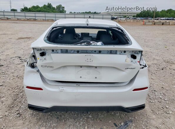 19XFL2H87SE012535 2025 HONDA CIVIC White Հետևի տեսք
