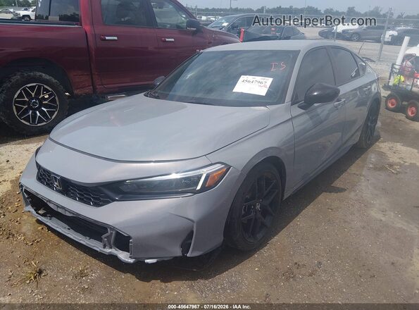 19XFL2H87SE022353 2025 HONDA CIVIC Gray Front left