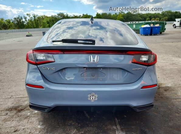 19XFL2H88PE007092 2023 HONDA CIVIC Серый Вид сзади