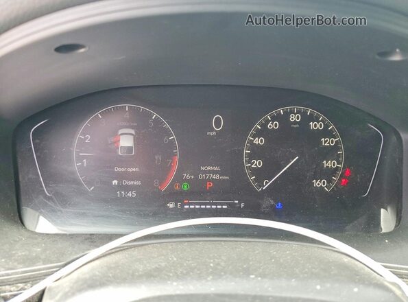 19XFL2H88PE024524 2023 HONDA CIVIC Gray Vista del cuadro de instrumentos