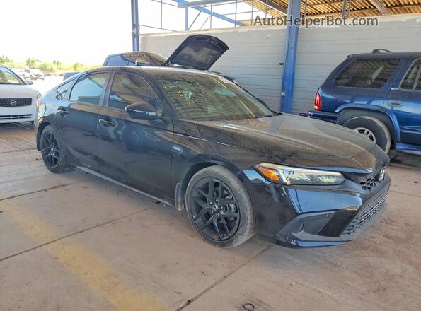 19XFL2H88RE000341 2024 HONDA CIVIC Black Front right