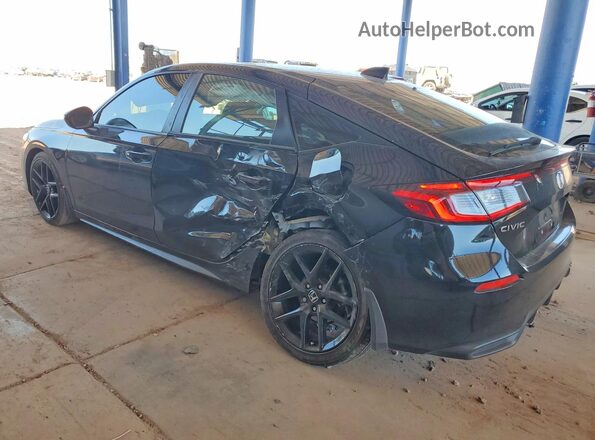 19XFL2H88RE000341 2024 HONDA CIVIC Black Rear left