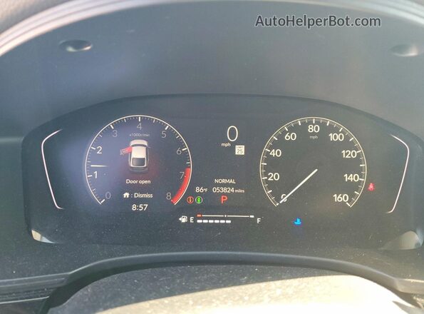 19XFL2H88RE020301 2024 HONDA CIVIC Black Սարքավորումների վահանակի տեսք