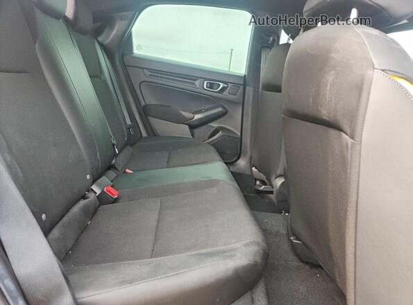 19XFL2H88SE026203 2025 HONDA CIVIC Gray უკანა სავარძლების ხედი