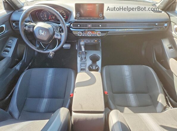 19XFL2H88TE001903 2026 HONDA CIVIC Black Dashboard view