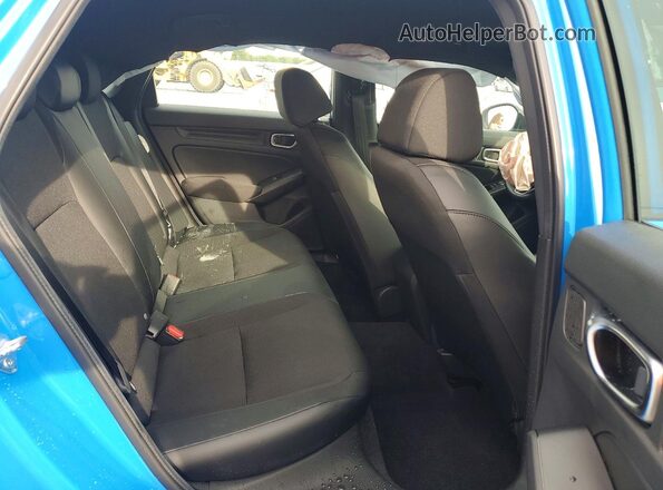 19XFL2H88TE010620 2026 HONDA CIVIC Blue Vista de los asientos traseros