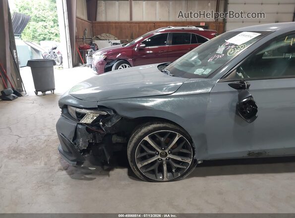 19XFL2H89NE016090 2022 HONDA CIVIC Gray Widok z przodu