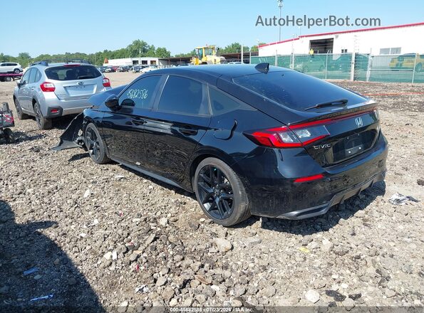 19XFL2H89PE008543 2023 HONDA CIVIC Black Задня ліва чверть