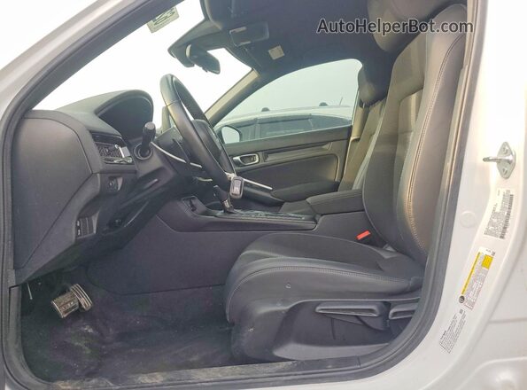 19XFL2H89PE022992 2023 HONDA CIVIC White წინა სალონის ხედი