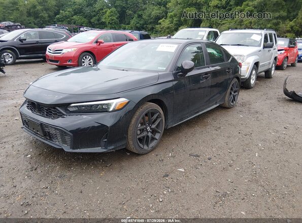 19XFL2H89SE006087 2025 HONDA CIVIC Black Przód lewy