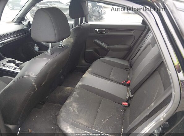 19XFL2H89SE006087 2025 HONDA CIVIC Black Widok naklejki z numerem VIN