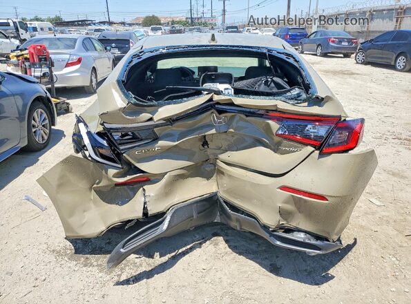 19XFL2H89SE023262 2025 HONDA CIVIC Tan Widok z tyłu