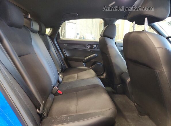 19XFL2H89SE024587 2025 HONDA CIVIC Blue უკანა სავარძლების ხედი