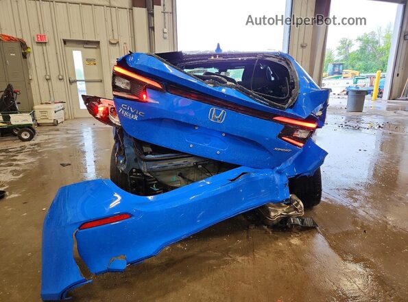 19XFL2H89SE024587 2025 HONDA CIVIC Blue უკანა ხედი