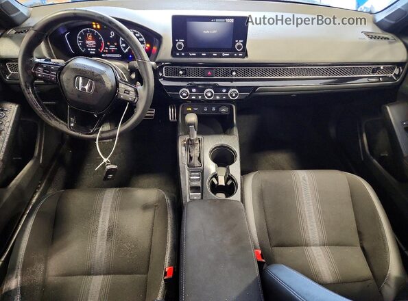 19XFL2H89SE024587 2025 HONDA CIVIC Blue წინა პანელის ხედი