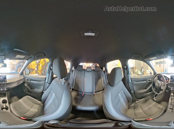19XFL2H89SE024587 2025 HONDA CIVIC Blue VIN კოდის სტიკერის ხედი