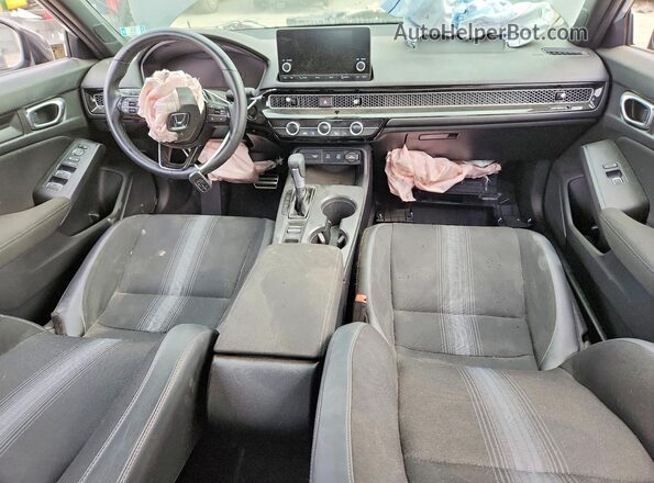 19XFL2H89SE027294 2025 HONDA CIVIC Gray Вид панелі приладів